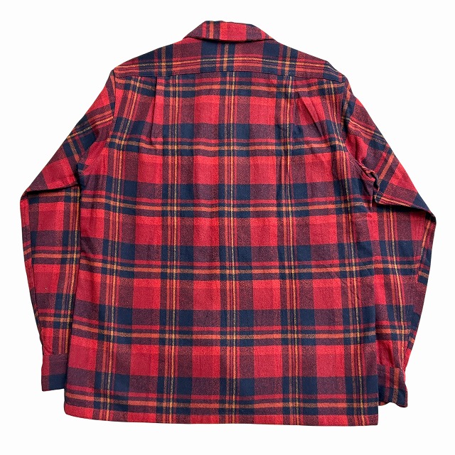 PENDLETON WOOL SHIRT 70S 「レッド、サイズM」｜SAFARI サファリ