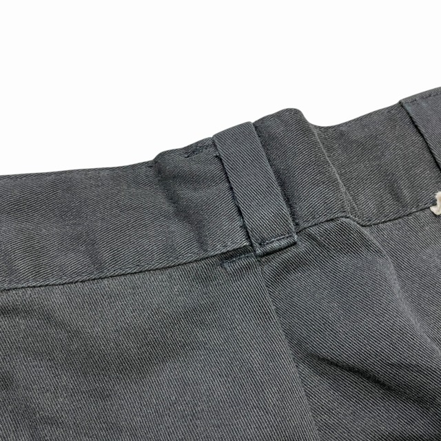 DICKIES COTTON WORK PANT 80S 「チビタグ、ブラック、実寸W37.5