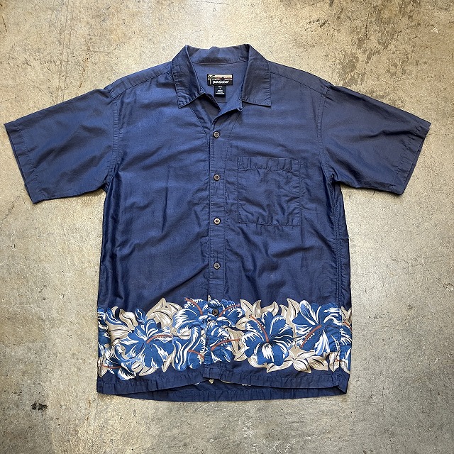 ポルトガル製】PATAGONIA PATALOHA SHIRT 2000'S OLD NAVY｜SAFARI