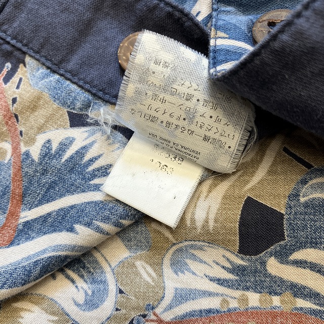 ポルトガル製】PATAGONIA PATALOHA SHIRT 2000'S OLD NAVY｜SAFARI