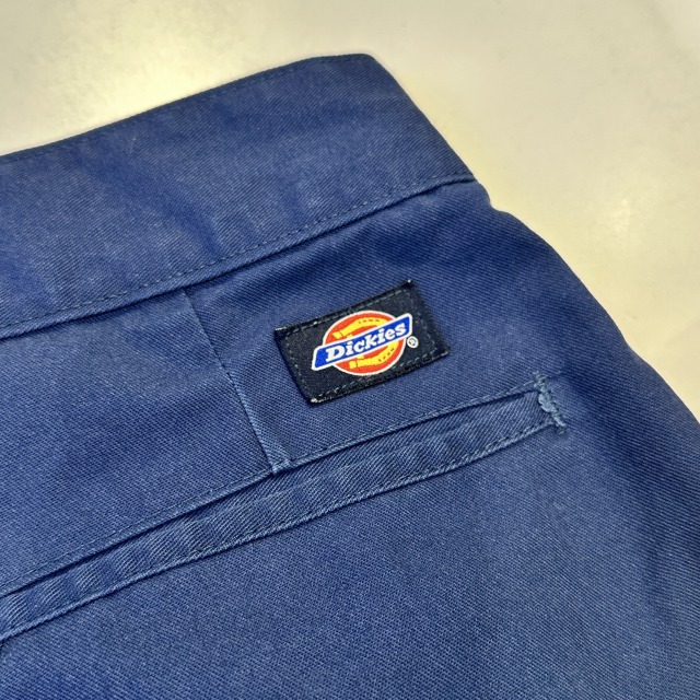 rough & sell ネイビー パンツ LL新品タグ付き 元値17600円 DICKIES 2 TUCK COTTON WORK PANT 90S 「ネイビー、USA製、実寸 W36