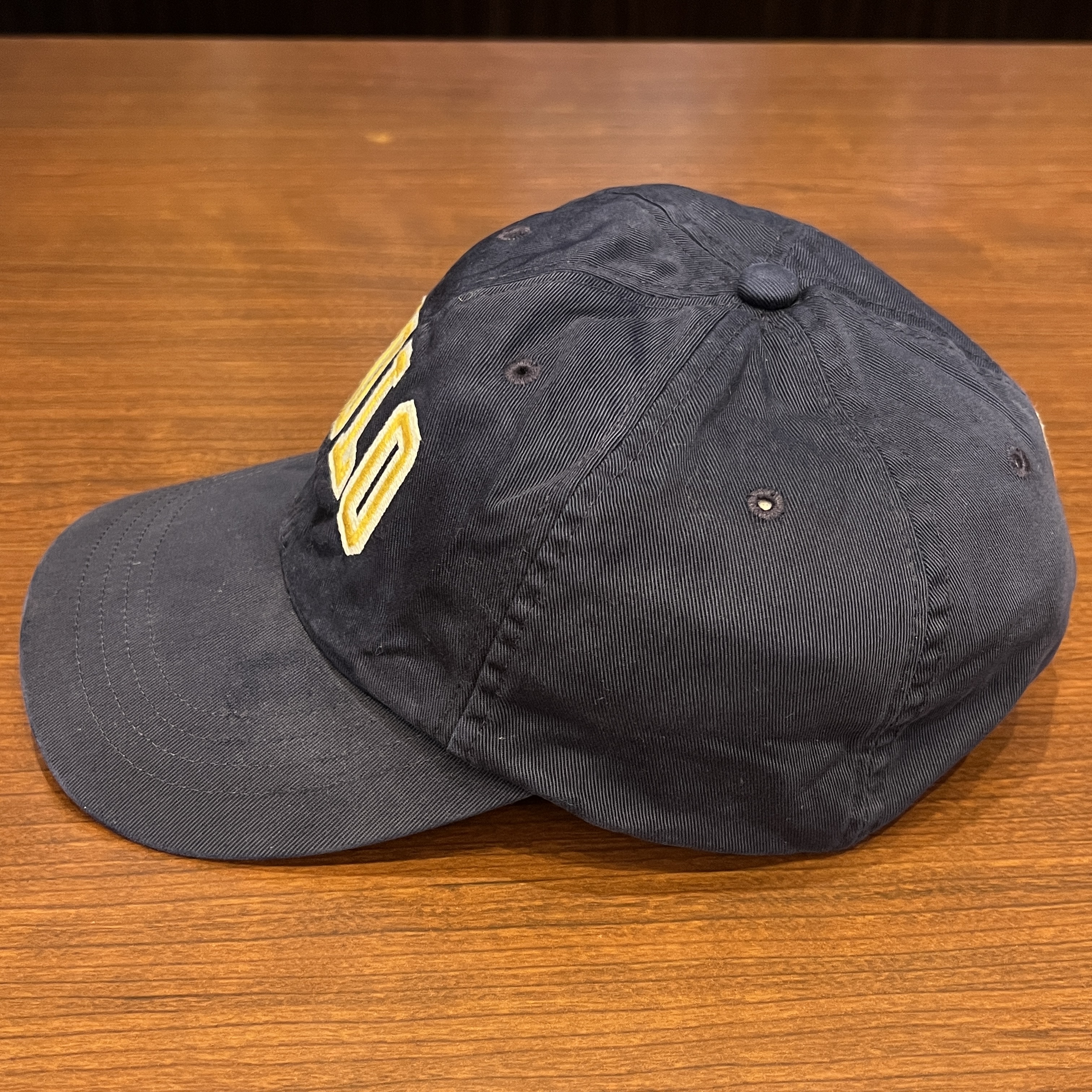 POLO SPORT LOGO CAP NAVY 1990'S OLD｜SAFARI サファリ｜高円寺