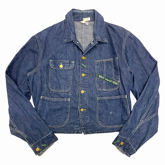 あ*ー様 50s　60s　the engineer ヴィンテージ　デニムジャケッ KEY IMPERIAL DENIM ENGINEER JACKET 50S｜SAFARI サファリ｜高円寺