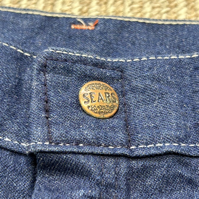SEARS DENIM PAINTER PANT 80S 「USA製、濃紺グッドコンディション