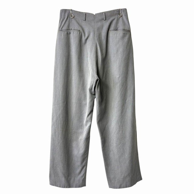 1960'S VINTAGE WOOL SLACKS 「グレー、実寸W32 L30.5