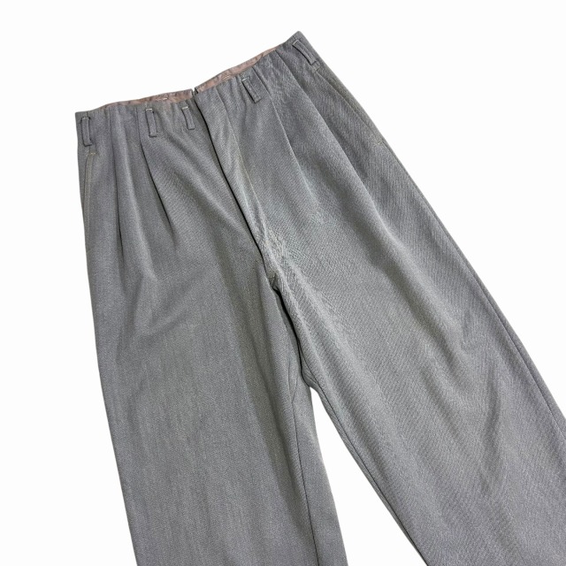 [ゴールデンサイズ]60s vintage slacks グレー usa 50s 1960'S VINTAGE WOOL SLACKS 「グレー、実寸W32 L30.5