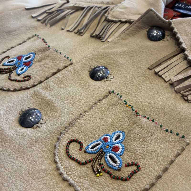 RALPH LAUREN FRINGE DEERSKIN JACKET W'S OLD MODEL｜SAFARI サファリ