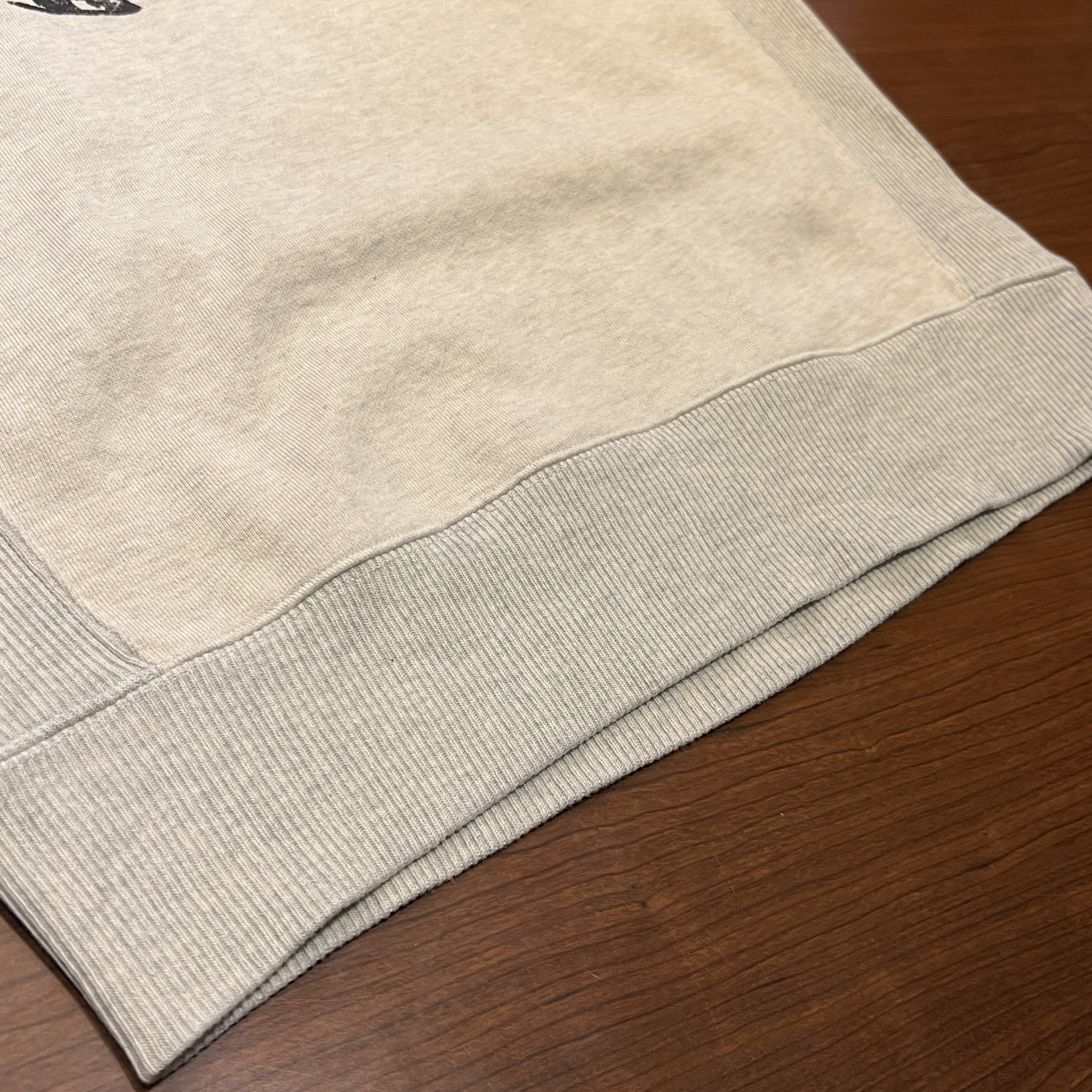 さらに100円引き◆MMLG◆BETWEEN EMBOSSED HF SWEAT RRL 2TONE DOUBLE-V SWEAT SHIRT BUFFALO｜SAFARI サファリ