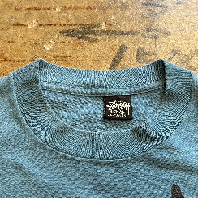 STUSSY S/S TEE 1990'S OLD XL｜SAFARI サファリ｜高円寺 吉祥寺