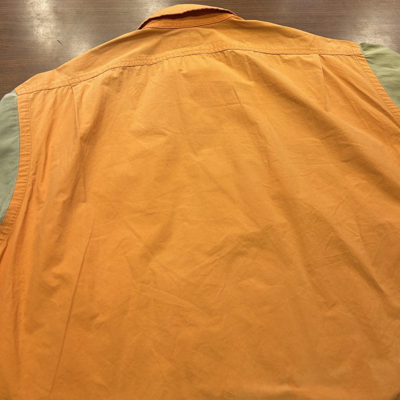 80s★L★Ralph Lauren★ダックプリント スウェット★短丈★オレンジ 80s☆L☆Ralph Lauren☆ダックプリント スウェット☆短丈☆オレンジ
