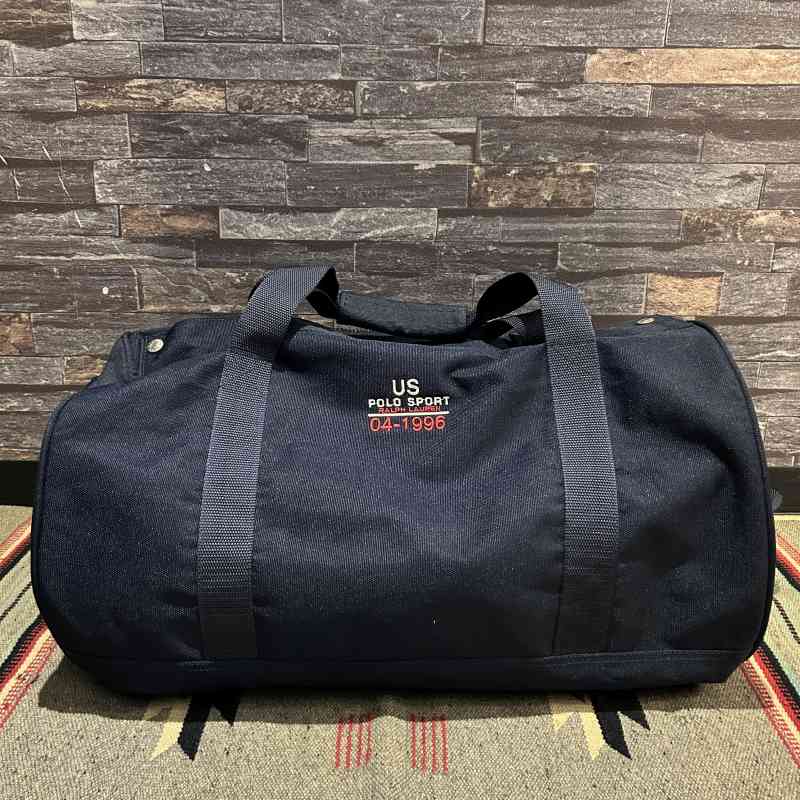 90s POLO SPORT  ヨットチャレンジ ダッフルバッグ ビッグロゴ 90s POLO SPORT ヨットチャレンジ ダッフルバッグ ビッグロゴ
