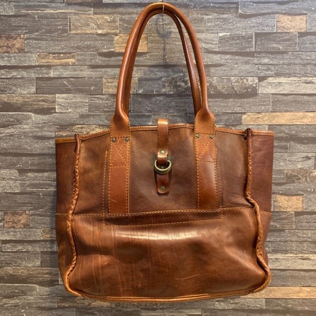 RRL LEATHER TOTE BAG ITALY製｜SAFARI サファリ｜高円寺 吉祥寺