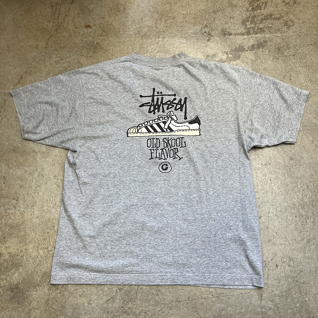 tasshies7さま　28点 STUSSY OLD SKOOL S/S TEE 1990'S OLD XL GRAY｜SAFARI サファリ