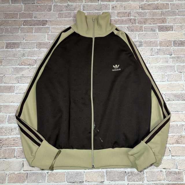 adidas TRACK JACKET 80S 「BEIGE×BROWN」｜SAFARI サファリ｜高円寺