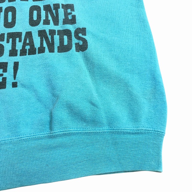 砂丘物語 1 SPRUCE CUT OFF SWEAT SHIRT 60S 「LUCY、サックスブルー、L