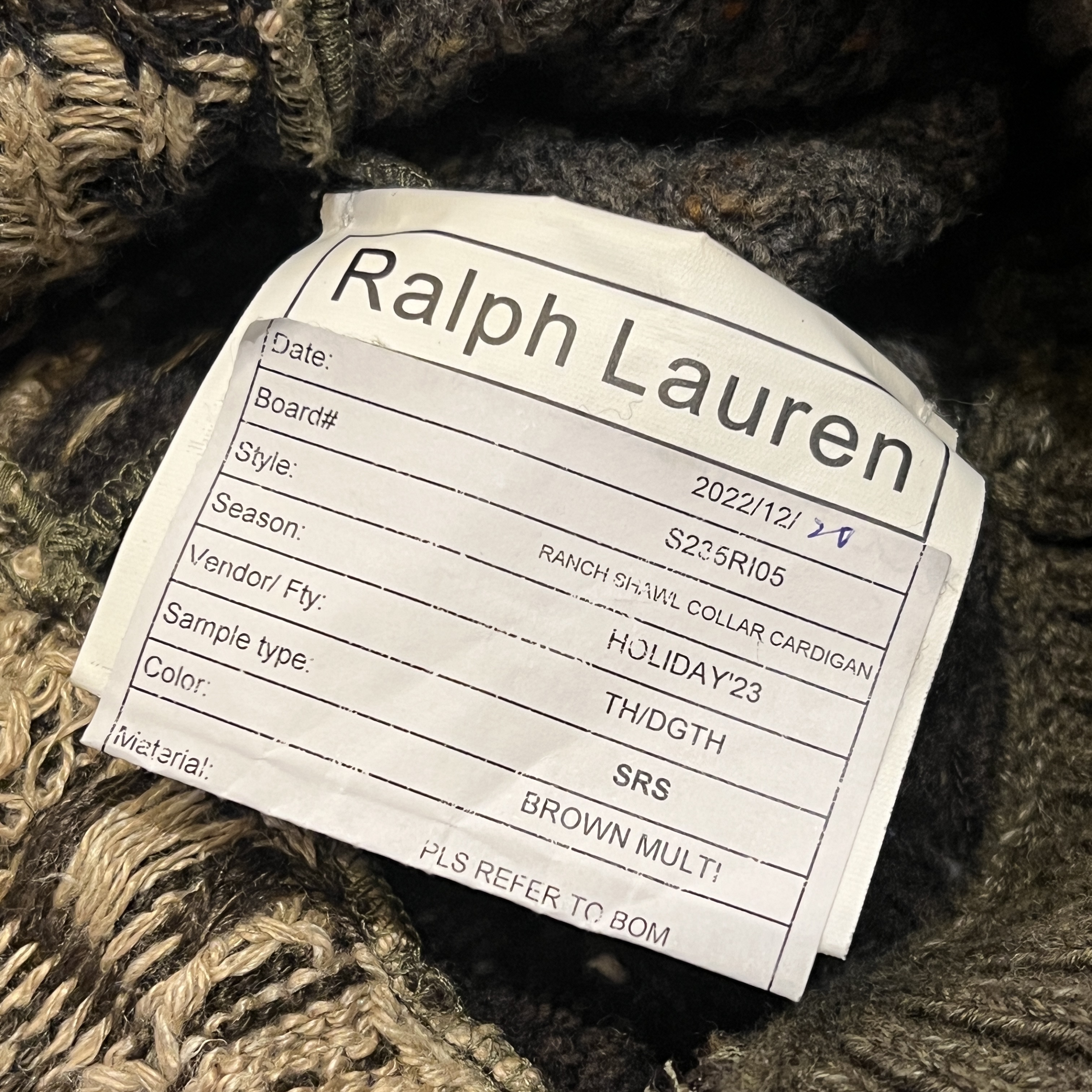 RRL PATCHWORK SHAWL CARDIGAN SAMPLE｜SAFARI サファリ｜高円寺 吉祥寺 VINTAGE ...