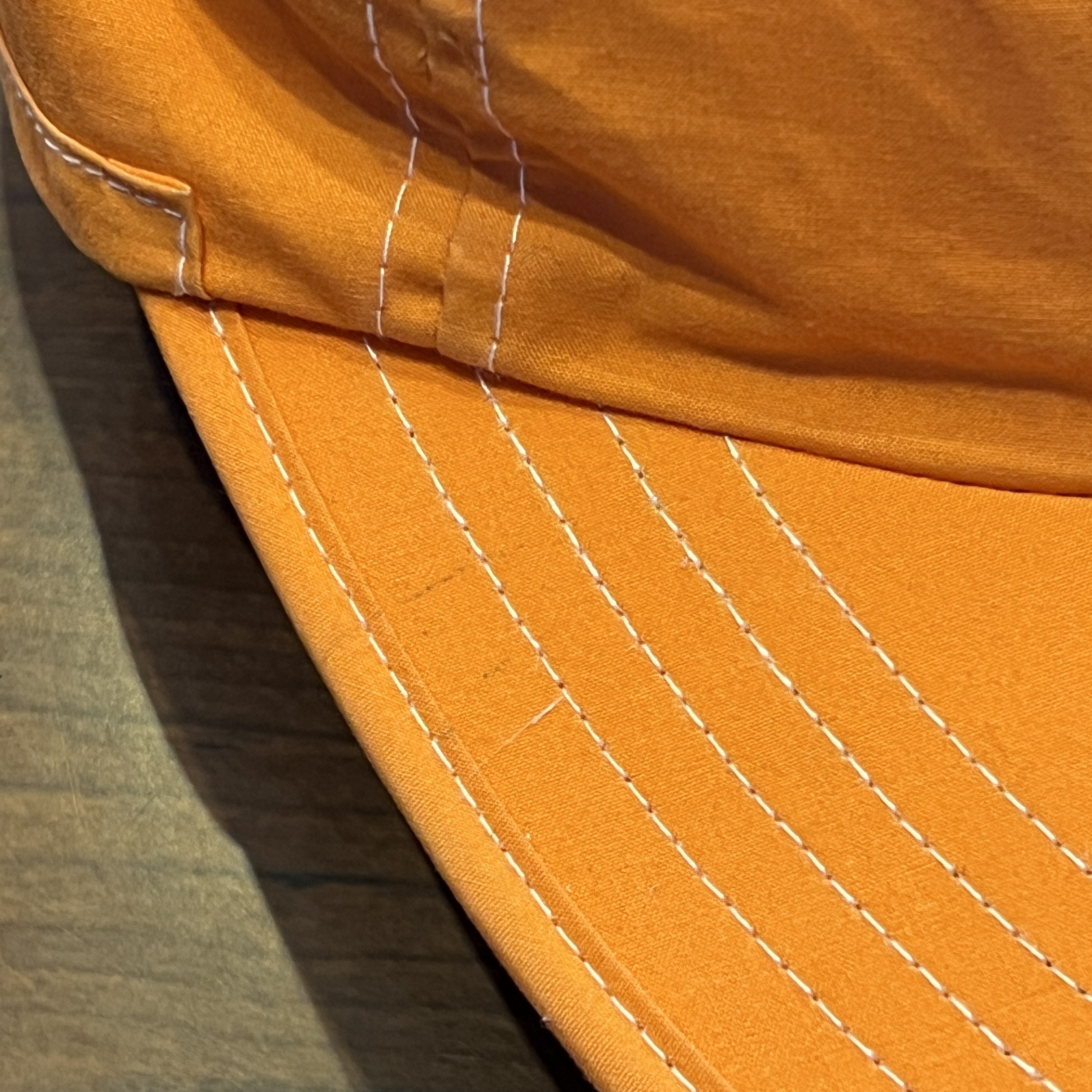 POLO SPORT NYLON LOGO CAP ORANGE 1990'S OLD｜SAFARI サファリ