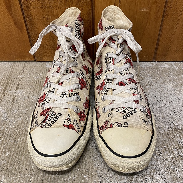 CONVERSE ALL STAR SNEAKER HI 90S 「レアモデル、CHICAGO BULLS、サイズ9」｜SAFARI サファリ｜高円寺  吉祥寺 VINTAGE、IMPORTBRANDの買取・委託販売専門ショップ