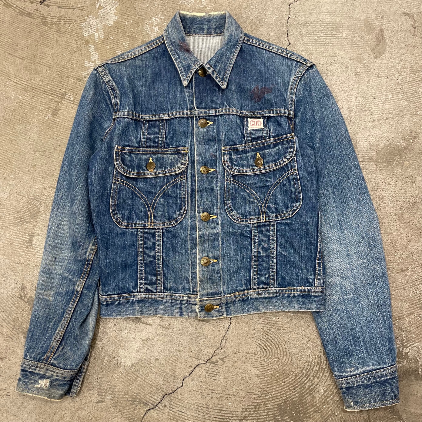 TUF NUT DENIM JACKET 50S 「バックルバック、スタンプ付」｜SAFARI