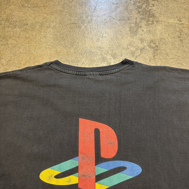 PLAY STATION S/S TEE 1990'S OLD XL｜SAFARI サファリ｜高円寺