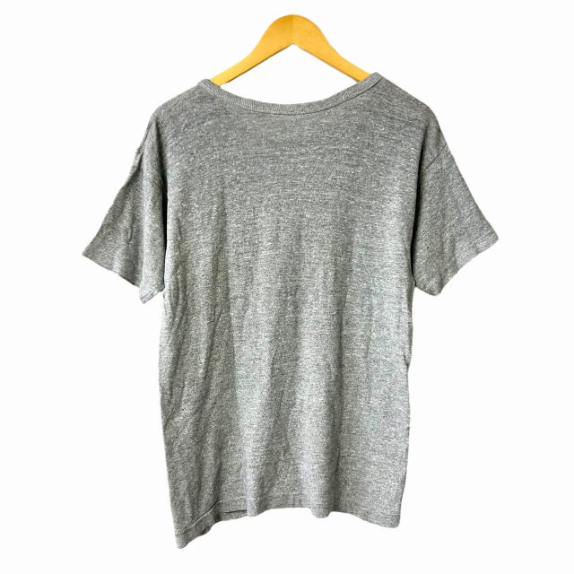 CHAMPION ATHLETIC TEE 80S 「WOOLRICH、フロッキープリント、M