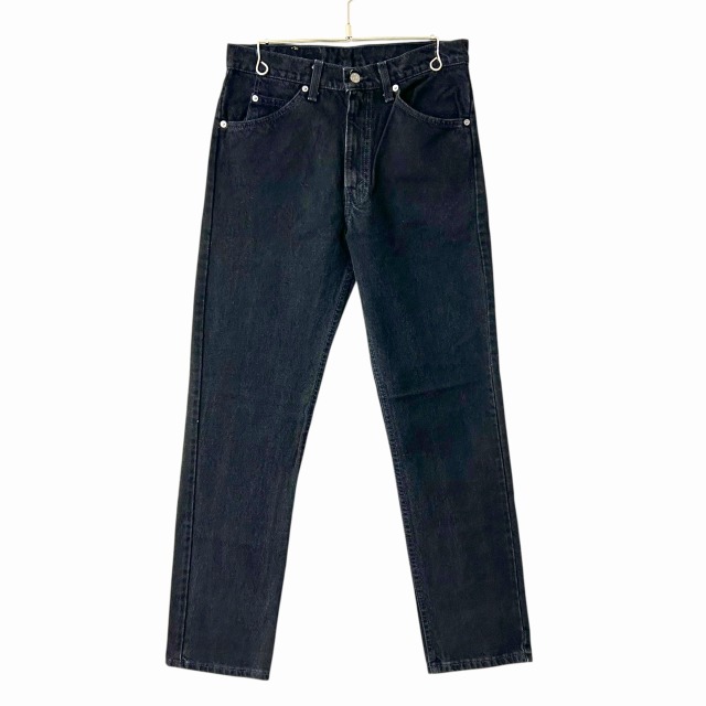 美品◎ Levi's 505 w31 L30 ブラック プリシュランク加工 90's Levi's 505 先染めブラックデニム “W31×L30 / MINT