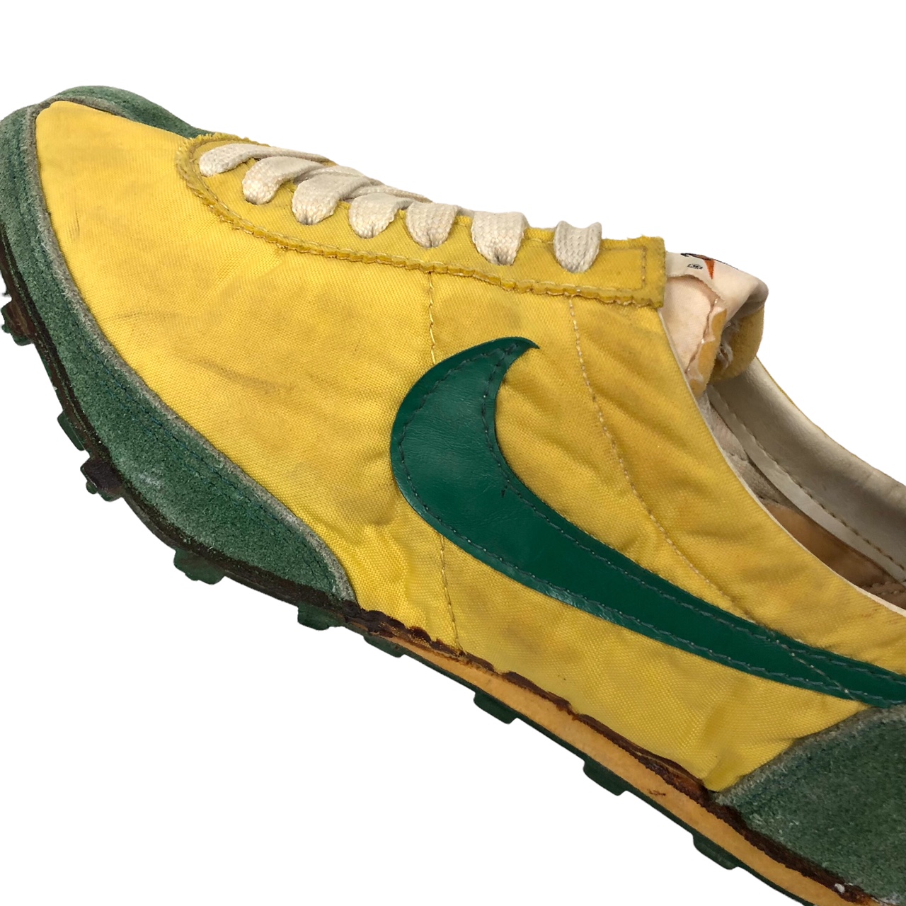 ダークブラウン 茶色 NIKE オリジナル OREGON WAFFLE 筆記体 日本製