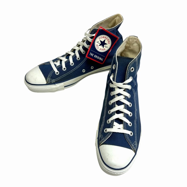 【早い者勝ち】完全未使用CONVERSE RETRO 日本製 デッドストック CONVERSE ALL STAR HI 90S 「デッドストック、ネイビー、10H