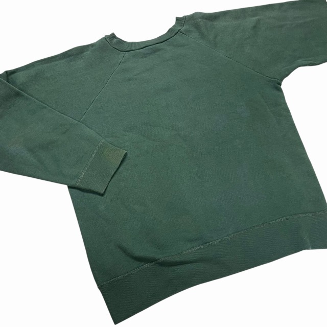 HANES WIND SHIELD SWEAT SHIRT 60S 「グリーン、無地、L