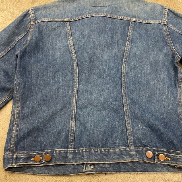 WRANGLER 124MJ DENIM JACKET 60S 「白タグ、SIZE 40」｜SAFARI