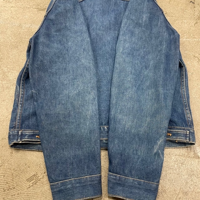 WRANGLER 124MJ DENIM JACKET 60S 「白タグ、SIZE 40」｜SAFARI