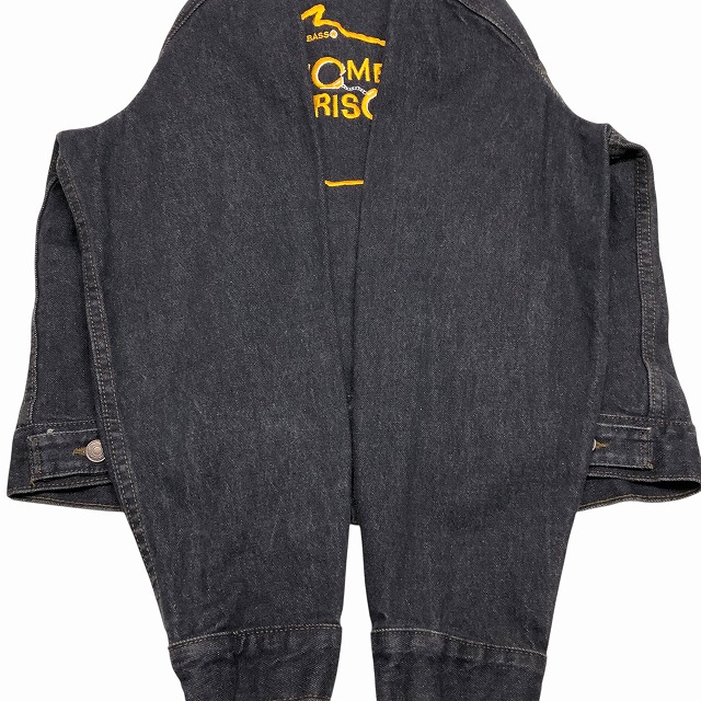テニ太郎 Junya Watanabe Man black blazer with biker details and panel