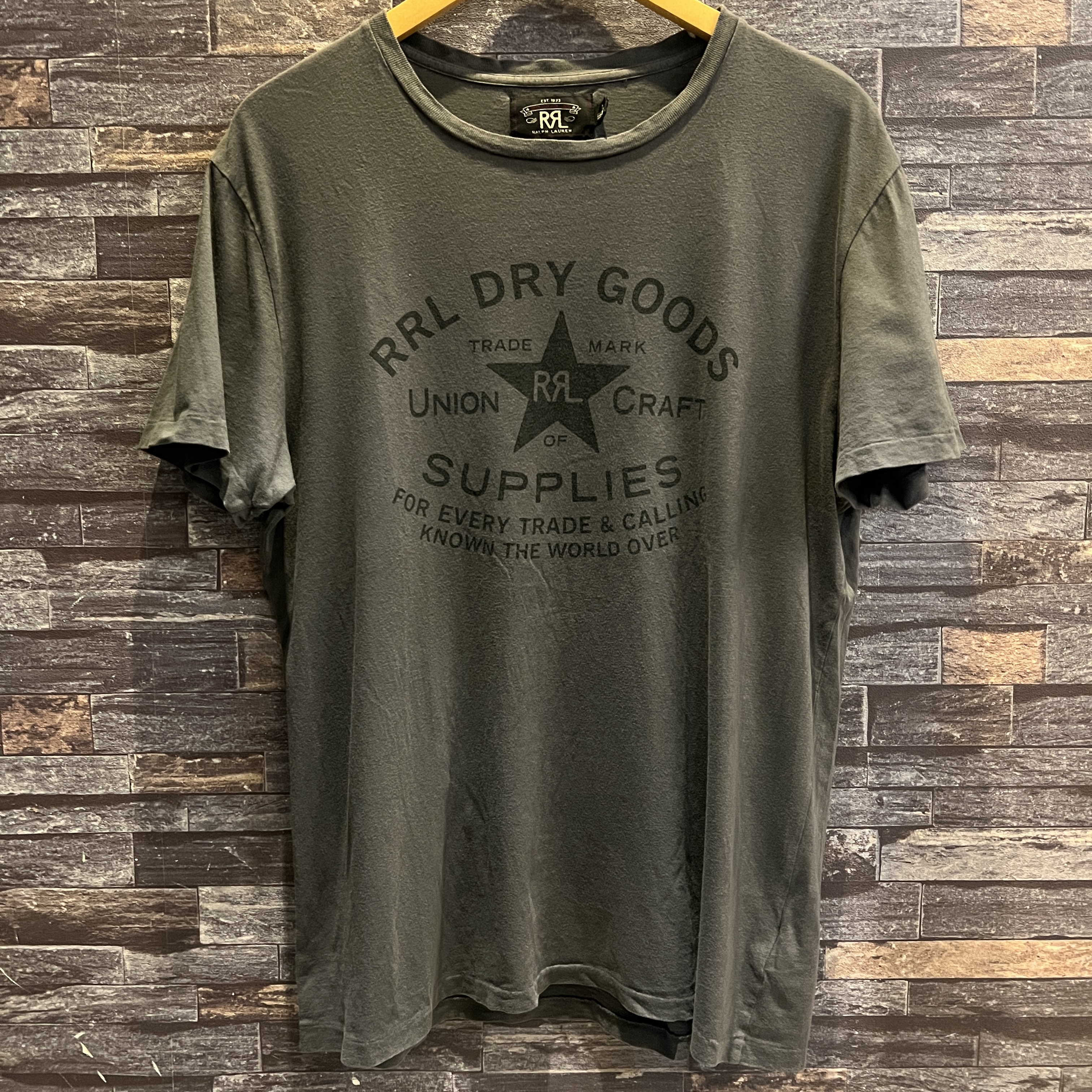 [GW限定お値引き] RRL ロゴ・スェット・シャツ Sサイズ 未使用 GW限定お値引き] RRL ロゴ・スェット・シャツ Sサイズ 未使用