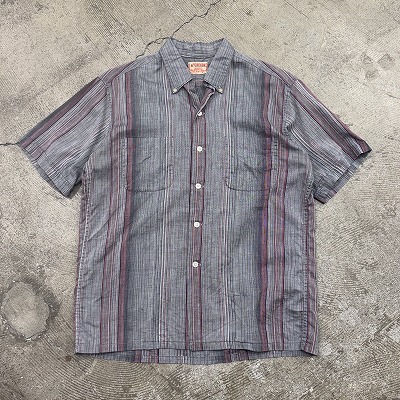 McGREGOR S/S SHIRT 50S 「STRIPE、サイズM」｜SAFARI サファリ
