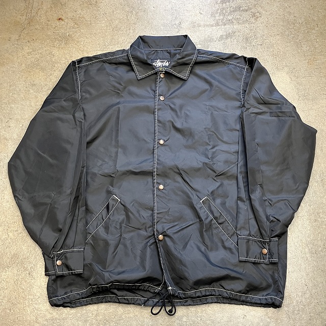 Old Stussy burly ドリズラージャケット 90s old stussy ドリズラージャケット 紺タグ - メルカリ