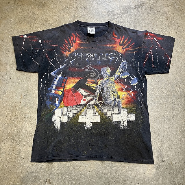 METALLICA OVER PRINT S/S TEE 1991 L｜SAFARI サファリ｜高円寺