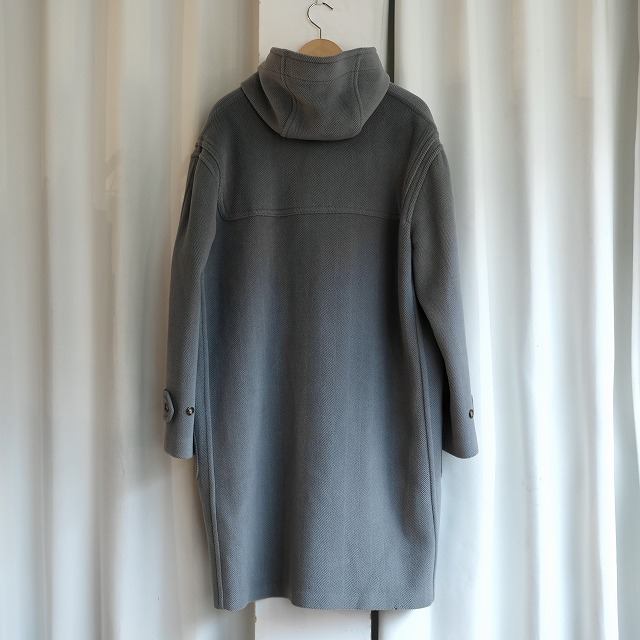 80-90s GLOVERALL KINGSTON HBT DUFFLE COAT BIG SIZE / BLUE GRAY