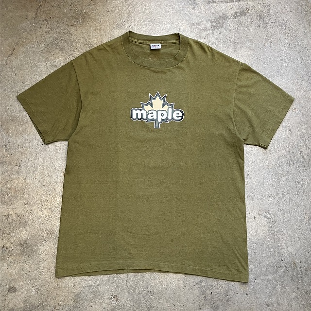 MAPLE SKATEBOARDS S/S TEE 1990'S OLD XL｜SAFARI サファリ