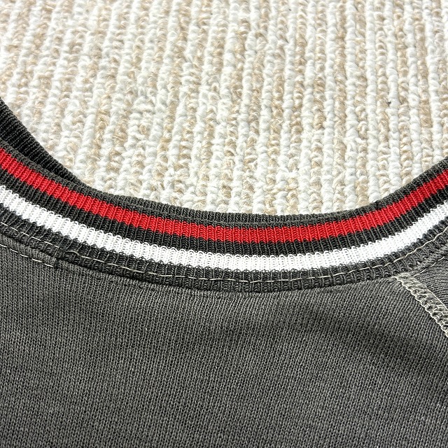 1960'S VINTAGE S/S SWEAT SHIRT 「フロッキープリント、ALPHA SIGMA