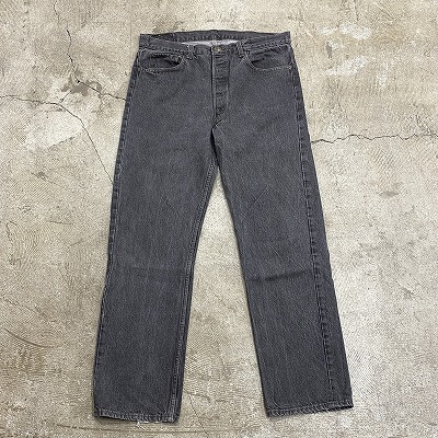 LEVI'S 501 先染めBLACK 90'S 「実寸W37 L32」｜SAFARI サファリ