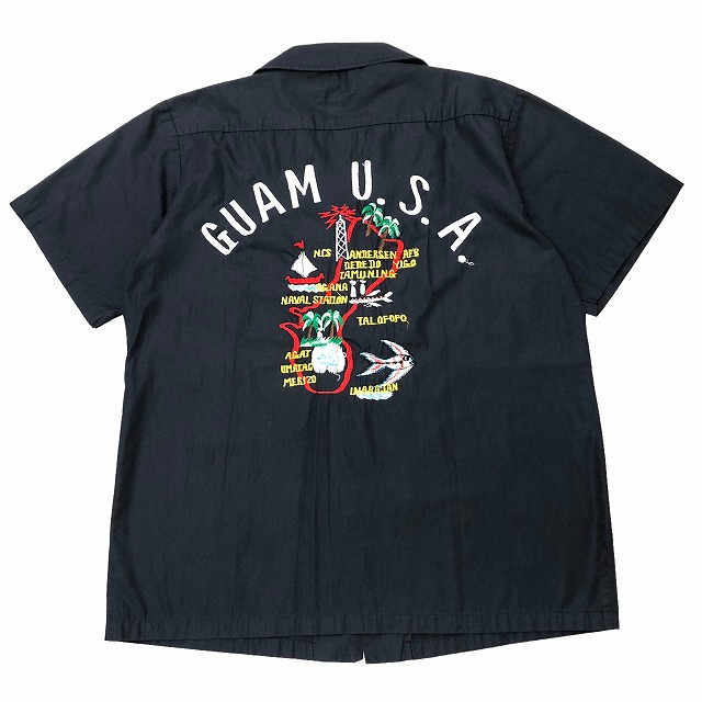 SAMMY'S SOUVENIR SHIRT 70S 「GUAM、背面刺繍」｜SAFARI サファリ