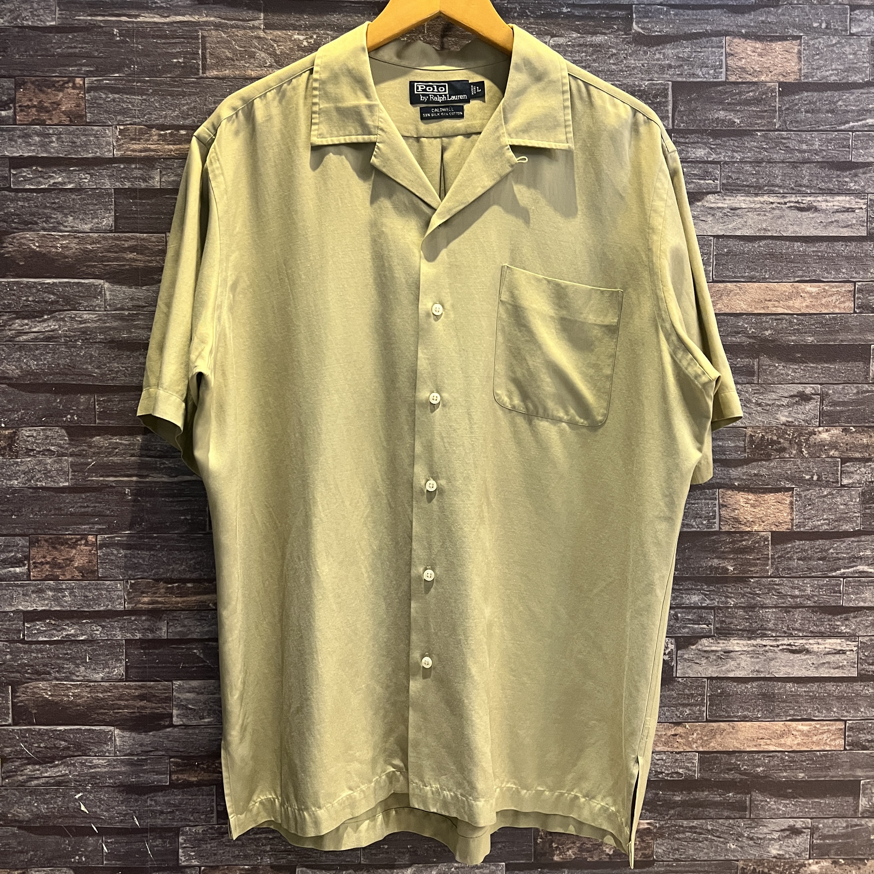 【ポニー無し】ラルフローレン SILK・COTTON CALDWELL RALPH LAUREN 
