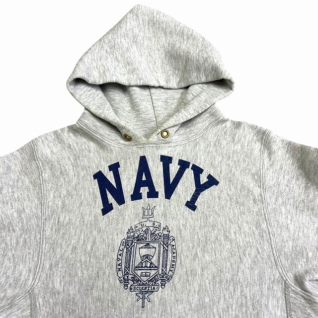 CHAMPION REVERSE WEAVE PARKA 80S 「US NAVY、S」｜SAFARI