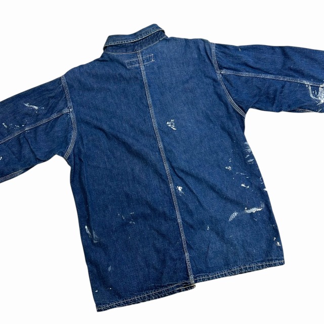 EUCLID MFG.CO. DENIM COVERALL 「月桂樹ボタン、サイズ40