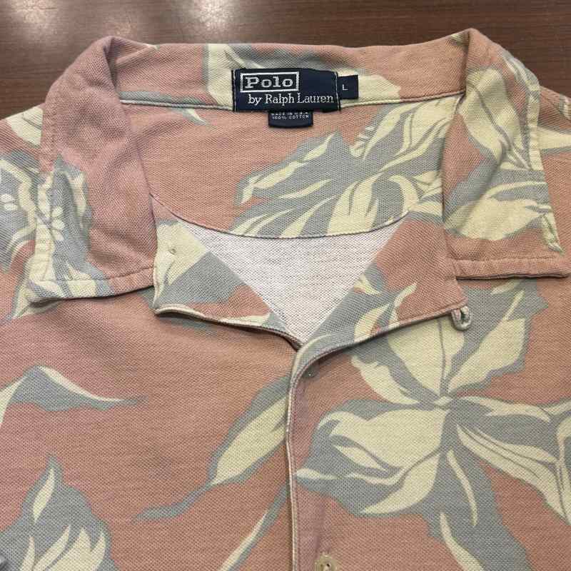 歌*揚様 Palace × RALPH LAUREN コラボシャツ　レア 90年代 90s 開襟 ポロスポーツ ポロスポ ラルフローレン 半袖