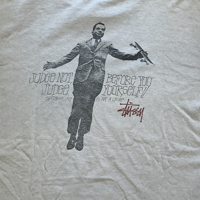 STUSSY S/S TEE 1990'S OLD XL｜SAFARI サファリ｜高円寺 吉祥寺