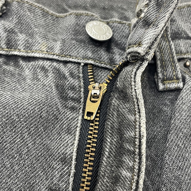 LEVI'S 517 BLACK DENIM PANT 80'S 「USA製、先染めブラック、実寸W31