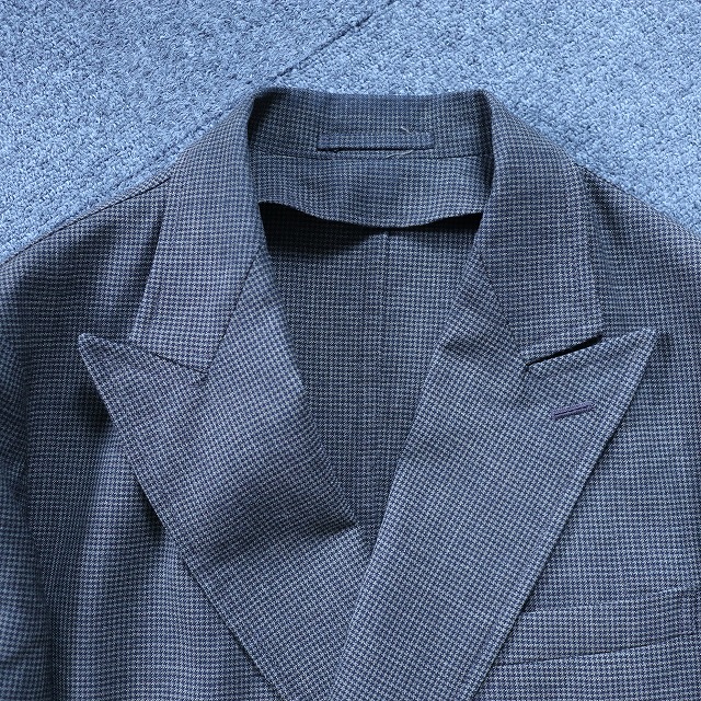 TOMORROWLAND PILGRIM ”FOX AIR” MINI HOUNDTOOTH DOUBLE BREASTED