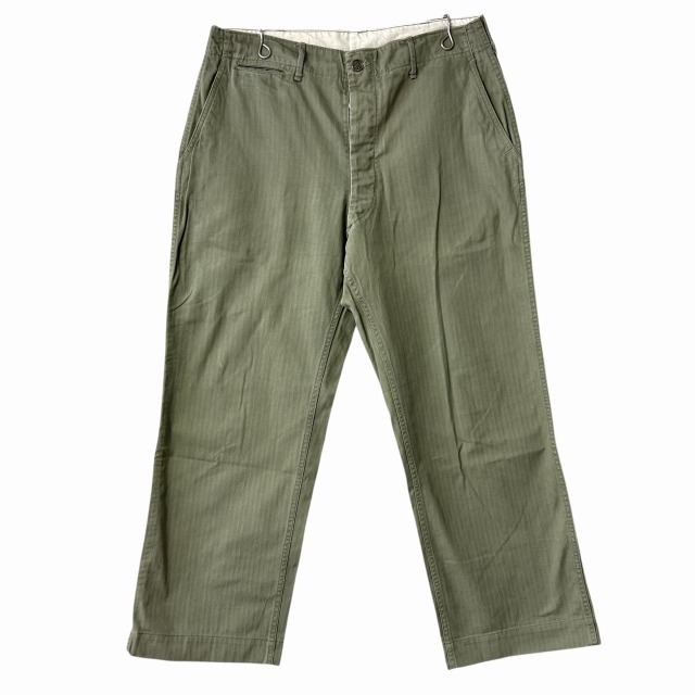 13スターボタン 42R US.ARMY ビンテージ M-41 復刻 HBT VINTAGE 40's U.S ARMY M-41 HBT JACKET 13 STAR BOTTON Size 36