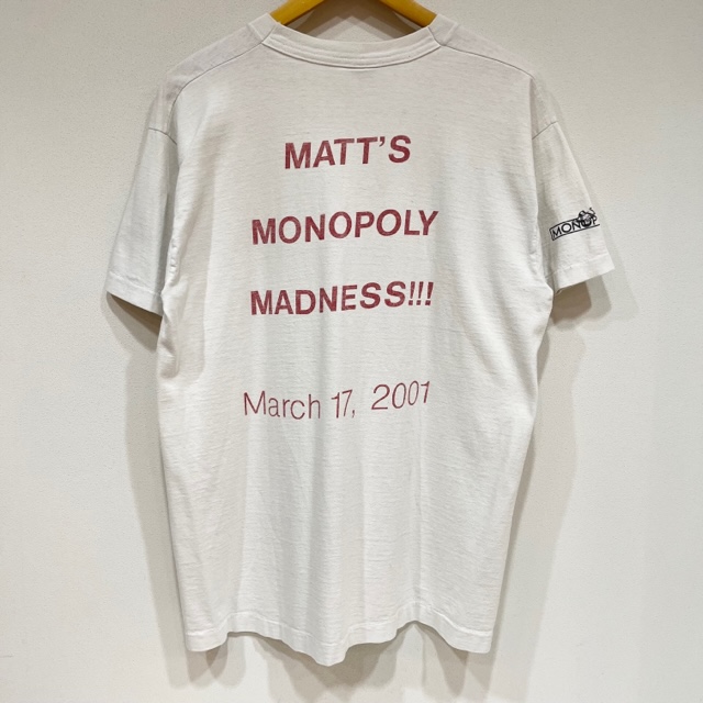 大幅に値引き 激レア GOUGE MONOPOLY VINTAGE TEE 90s - トップス